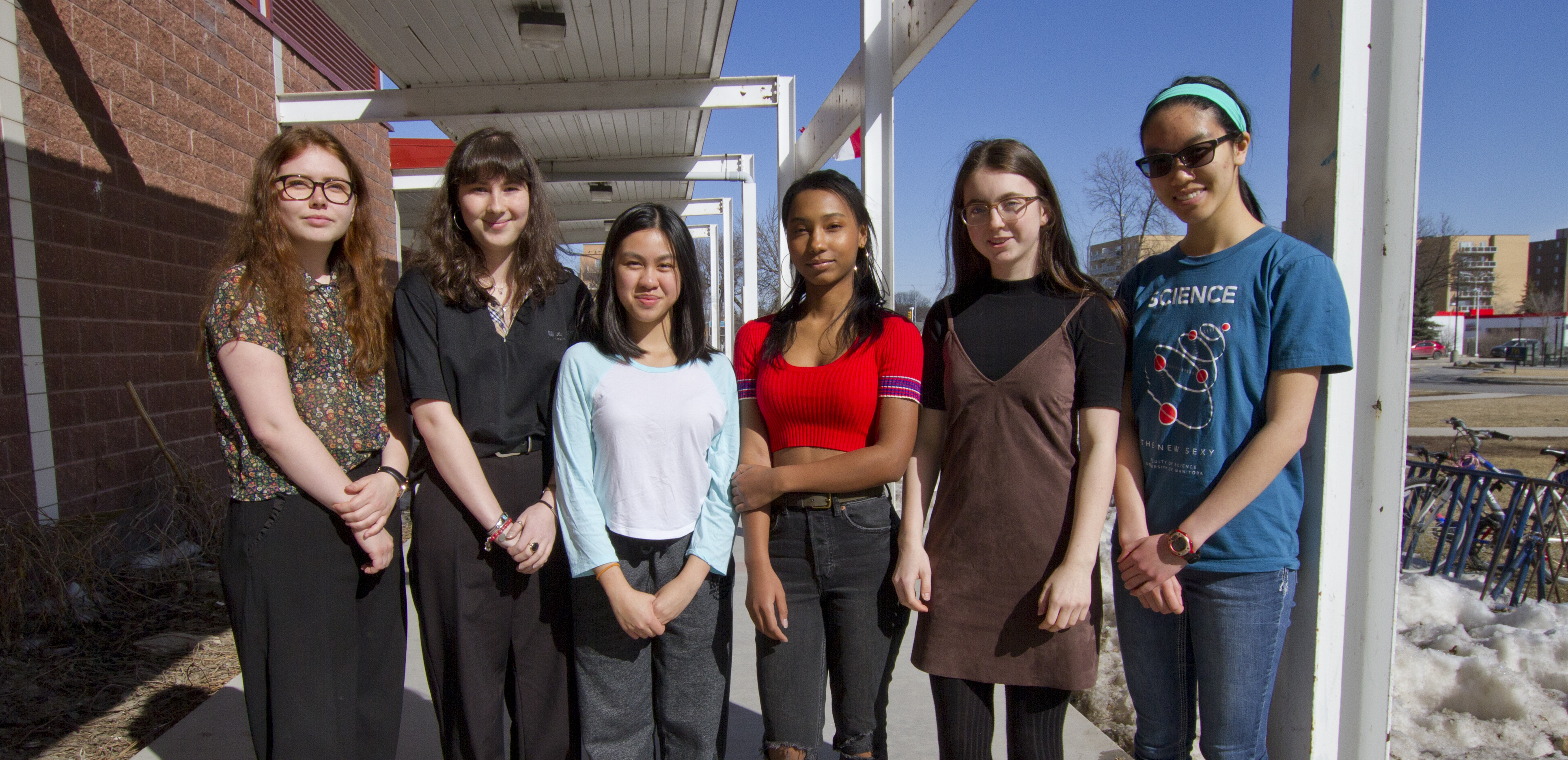 Photo: Grant Park's six award winning student History Essayists
